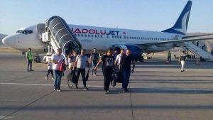 ANADOLUJET UÇAĞINDA KORKU VE PANİK!