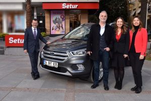 SETUR YOLCUYA OTOMOBİL KAZANDIRDI