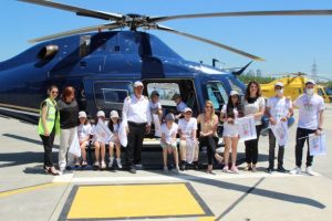 LÖSEMİLİ ÇOCUKLARA HELİKOPTER TURU