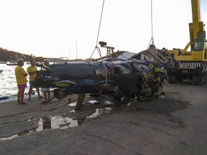 YUNANİSTAN’DA HELİKOPTER DÜŞTÜ: 3 ÖLÜ