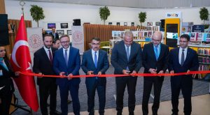 İSTANBUL HAVALİMANI KÜTÜPHANESİ AÇILDI