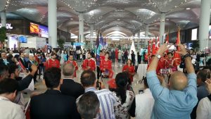 İSTANBUL HAVALİMANI’NIN 1. YAŞI CUMHURİYETLE KUTLANDI
