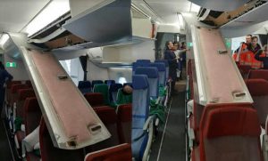 A350 KABİNİ SAVAŞ ALANINA DÖNDÜ