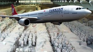 ÇİN’İN TOPRAK ASKERLERİ THY’Yİ UÇURDU