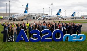 MISIR HAVA YOLLARI İLK A320 NEO’YU TESLİM ALDI