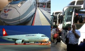 UÇAK VE OTOBÜSLERE İZİN BELGESİYLE BİNİLECEK