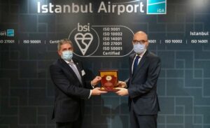 İSTANBUL HAVALİMANI’NA 5 ULUSLARARASI SERTİFİKA