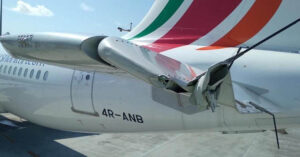 YER HİZMETLERİ ARACI A320’Yİ BİÇTİ