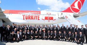 MİLLİLER ALMANYA’YA TARİHİ FORMA İLE UÇTU