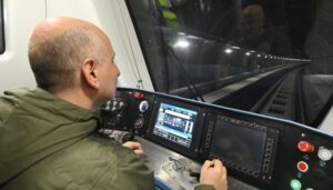 İSTANBUL HAVALİMANI METROSUNDA İLK TEST SÜRÜŞÜ