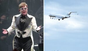 ELTON JOHN’UN HAVADA ZOR ANLARI