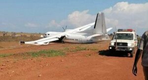 BM UÇAĞI SUDAN’DA PİSTTEN ÇIKTI