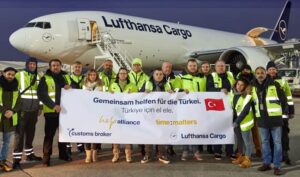 LUFTHANSA’DAN TÜRKİYE’YE YARDIM UÇUŞU