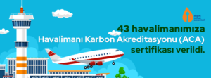 DHMİ’NİN 43 HAVALİMANINA ÇEVRECİ SERTİFİKA