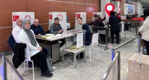 SABİHA GÖKÇEN’DE OY VERME İŞLEMİ BAŞLADI