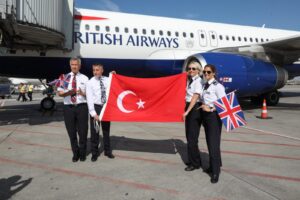 BRİTİSH SABİHA GÖKÇEN’E UÇTU