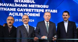 İSTANBUL HAVALİMANI KAĞITHANE-GAYRETTEPE ETABI AÇILDI