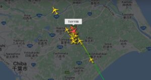 THY UÇAĞI YANGIN YÜZÜNDEN İNEMEDİ