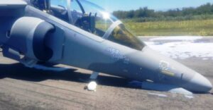 BURUN ÜSTÜ İNİŞTE KORKULU ANLAR (VİDEO)