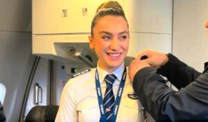 GS’Lİ SABRİ’NİN EŞİ KAPTAN PİLOT OLDU