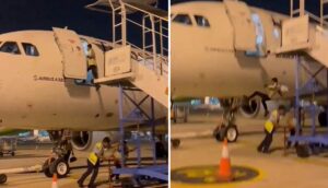 APRONDA KORKUNÇ  KAZA (VİDEO)