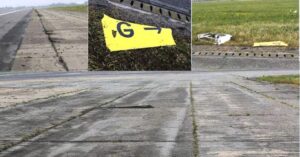 THY KALKIŞTA PİST IŞIKLARINA ÇARPTI