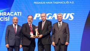 PEGASUS İHRACAT ŞAMPİYONLARI ARASINDA