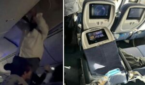 ŞİDDETLİ TÜRBÜLANSTA 30 YARALI (VİDEO)