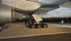 TAM KALKARKEN LASTİK PATLATTI