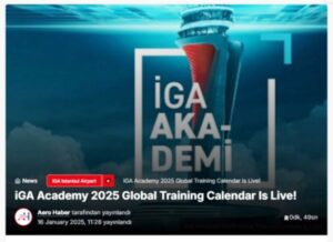İGA AKADEMİ 2025 KÜRESEL EĞİTİM TAKVİMİ