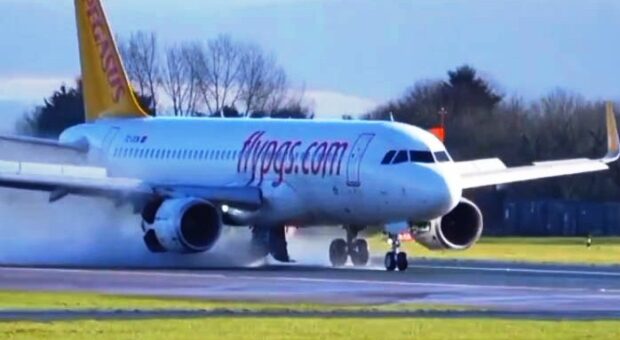 PEGASUS UÇAĞI İSG’YE GERİ DÖNDÜ