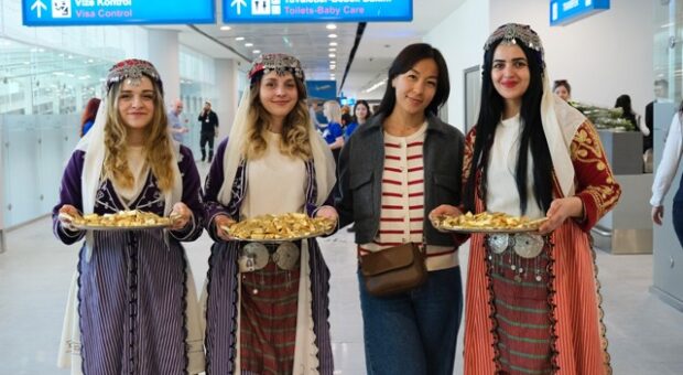 ANTALYA YENİ TERMİNALİN İLK YOLCULARI