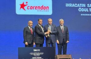 CORENDON İHRACAT ŞAMPİYONLARI ARASINDA