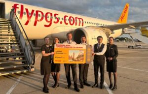 PEGASUS G.ANTEP-LONDRA UÇUŞLARI BAŞLADI