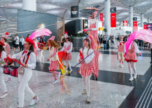 İSTANBUL HAVALİMANI’NDA ZAFER BAYRAMI