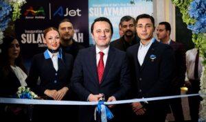 AJET SÜLEYMANİYE UÇUŞLARI BAŞLADI