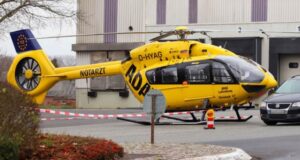AMBULANS HELİKOPTERE BAKIN NE ÇARPTI?