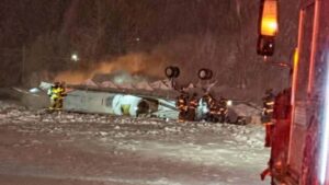 ÖZEL JET KAZASINDA 8 ÖLÜ