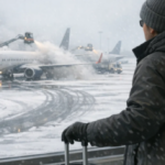 AMSTERDAM DONDU BİNLERCE UÇUŞ İPTAL