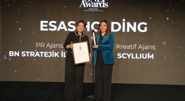 ESAS HOLDİNG PAZARLAMADA YILIN İTİBARLISI SEÇİLDİ