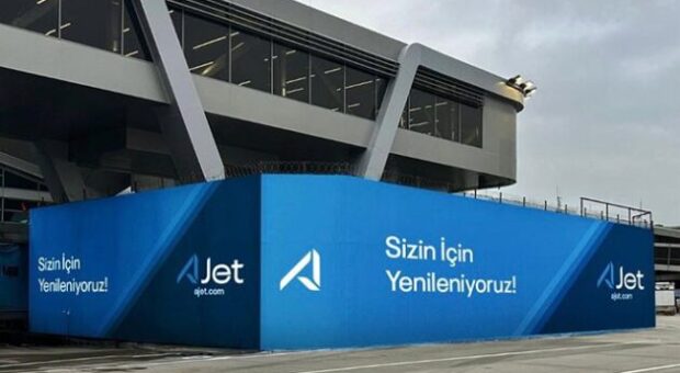 AJET CIP SALONU YENİLENİYOR