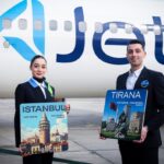 AJET’İN İSTANBUL-TİRAN SEFERLERİ BAŞLADI