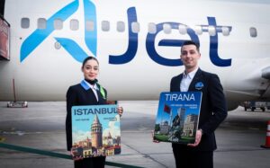 AJET’İN İSTANBUL-TİRAN SEFERLERİ BAŞLADI