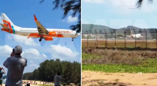 B737’DEN YÜREK HOPLATAN İNİŞ (VİDEO)