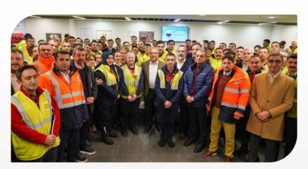 THY BAŞKANI TGS PERSONELİYLE BAYRAMLAŞTI