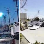 CESSNA YÜKSEK GERİLİM HATTINA ÇARPTI (VİDEO)