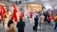 İSTANBUL HAVALİMANI’NDA 23 NİSAN COŞKUSU