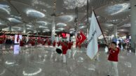 İSTANBUL HAVALİMANI’NDA 19 MAYIS COŞKUSU