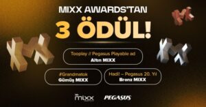 PEGASUS’A MIXX AWARDS’DAN 3 ÖDÜL