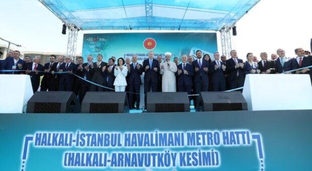 HALKALI-İSTANBUL HAVALİMANI METROSU AÇILDI